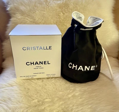 Bolso de playa Chanel de colección para mujer con cordón negro lona blanco vinilo interior y caja Foto 1 de 4