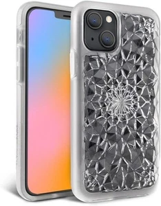 Clear Kaleidoscope iPhone 13, 14 Cover, Anti-Scratch, Tough, Durable, Shockproof - Picture 1 of 7