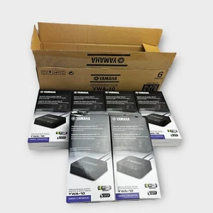 Yamaha YWA-10: Wireless Network Audio Streaming Adapter - Black Lot Of 6 New - Picture 1 of 14