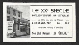 1971 -- HOTEL LE XXe SIECLE . L HERBAUDIERE . 3V769 - Picture 1 of 1