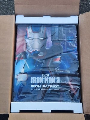 Play Imaginative Super Alloy Iron Man 3 Iron Patriot  1/4 Scale New - Image 1 of 4