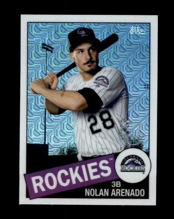 2020 Topps '85 Topps Silver Pack Chrome #85C13 Nolan Arenado (ref 103199) - Image 1 of 1