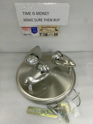 Trans Globe Lighting W-462 BN Raya interior 10" montaje empotrado, níquel cepillado (41B Foto 1 de 4