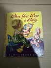 VINTAGE LITTLE GOLDEN BOOK - When You Were a Baby - 1949 A 1st Edition 70