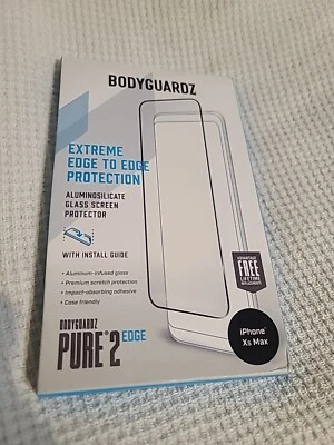  Protector de pantalla de vidrio para iPhone Xs Max, 11 Pro Max - transparente Foto 1 de 2