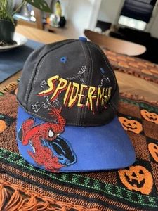 Gorra ajustable de colección RARA Marvel Comics Spider Man 1994 cosida - Imagen 1 de 6
