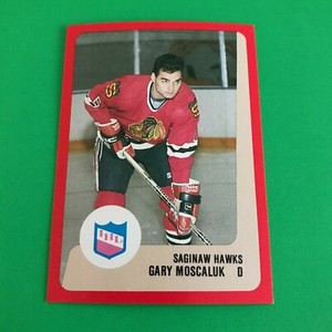 1988-89 ProCards Hockey - Gary Moscaluk - Saginaw Hawks IHL (NM)