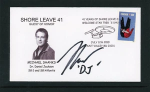 Michael Shanks "DJ" Signed Autograph Dr. Daniel Jackson SG1 Stargate Atlantis - Picture 1 of 2