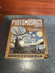 Photomosaics Puzzle Robert Silvers VAN GOGH "STARRY NIGHT" - Picture 1 of 1
