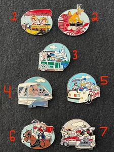 2006 Disney Hidden Mickey Serie "Transportation" 7 Pins zur Auswahl Sie wählen! - Bild 1 von 2