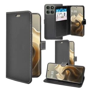 Para Motorola Edge 60 Pro Libro Abatible Billetera Folio Cuero PU Gel Teléfono Estuche Cubierta - Imagen 1 de 48