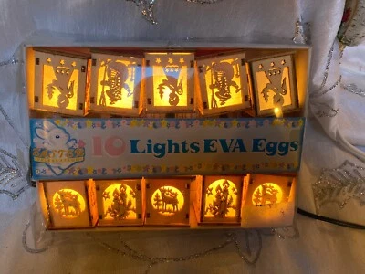 New Kurt Adler UL 10-Light Wooden Lantern W/Snowmen, Deer, Angels Light Set-Box! - Image 1 of 4