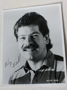 Wayne Webb Professional Bowler Hand Signed Autographed Black White Photo COOL -- - Picture 1 of 1
