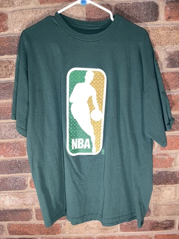 Boston Celtics Shirt Adult XL Green Men's NBA Exclusive Collection Cover