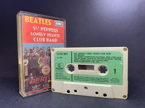 The Beatles SGT. PEPPER Cassette TC-PCS7027 **UK 1ST ISSUE OCTOBER 1967** SCARCE - Picture 1 of 12