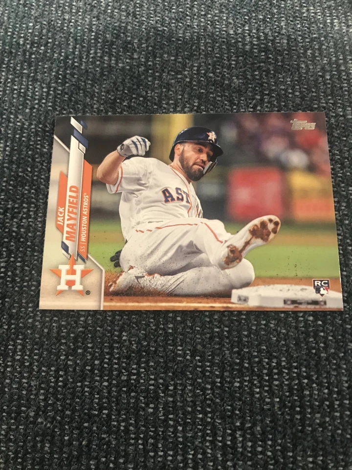 2020 Topps Series 2 Base #485 Jack Mayfield RC - Houston Astros - Image 1 of 1