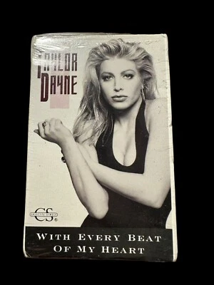 TAYLOR DAYNE With Every Beat of My Heart CASSETTE SINGLE 1989 Sealed New Vintage Foto 1 de 2