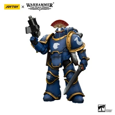 JOYTOY 1:18 Warhammer 40K Ultramarines Legion MKIII Тактический Отряд Сержант - Изображение 1 из 4