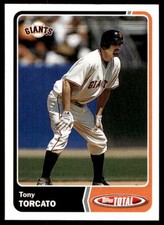 2003 Topps Total 365 Tony Torcato   San Francisco Giants  Baseball Card