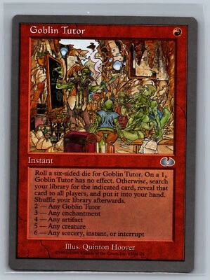 Magic The Gathering Unglued Goblin Tutor #45/94 MTG TCG CCG - Image 1 of 2