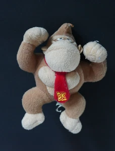2018 NINTENDO SUPER MARIO BROS. DONKEY KONG 6.5" PLUSH #1 - Picture 1 of 3