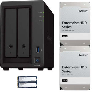 Synology DS723+ 2 GB RAM 800 GB (2 x 400 GB) Cache 8 TB (2 x 4 TB) von Synology Laufwerken - Bild 1 von 1