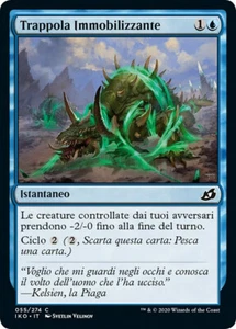 MTG Magic IKO Ikoria - 1x ITA NM 055 C Trappola Immobilizzante - Picture 1 of 1