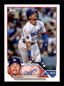 2023 Topps Los Angeles Dodgers #LAD-16 Miguel Vargas Los Angeles Dodgers - Picture 1 of 2