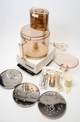 Paquete batidor procesador de alimentos Cuisinart DLC-7 Super Pro 3 discos embudo ver video Foto 1 de 4