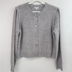 Poetry Strickpullover Wollmischung Strickjacke Größe L - Bild 1 von 6