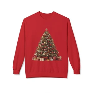 Christmas Tree Sweatshirt, Cozy Holiday Crewneck, Winter Apparel, Gift for [...] - Picture 1 of 57