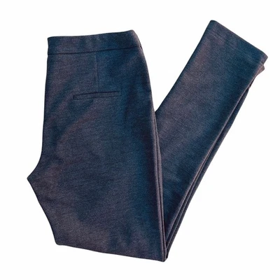 Calça fina elástica SMASH feminina tamanho S preta cinza espinha de peixe Kentar - Imagem 1 de 3