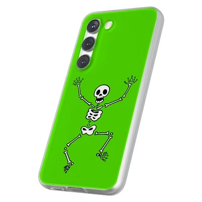 Case For Samsung Galaxy S(S25,S24,S23,S22,S21,S20,S10),Skeleton Dance Print - Image 1 of 4