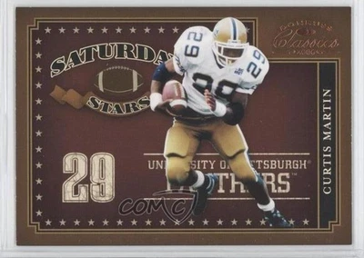 2006 Donruss Classics Saturday Stars /1000 Curtis Martin #SS-20 HOF - Image 1 of 2