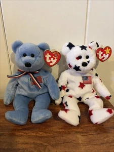 Juego de 2 Gorros Patrióticos Bebés América y Gloria - Imagen 1 de 11