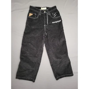 VINTAGE Akademiks Jeans Youth Boys Jeans S * Straight Cropped Low Rise DENIM - Picture 1 of 14