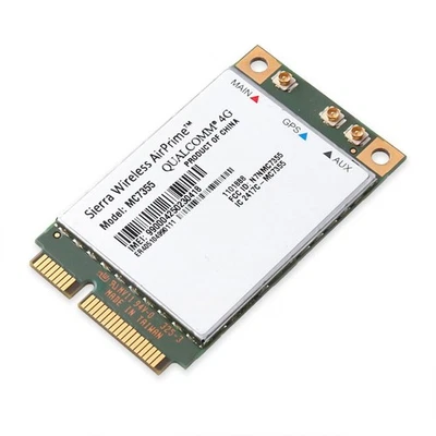 100Mbps PCI-E Module WWAN Card+Sierra Wireless AirPrime MC7355 AT&T 4G LTE/HSPA - Image 1 of 4