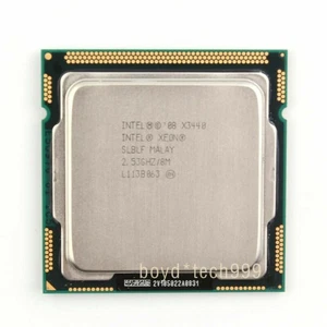INTEL Xeon X3440 PROCESSOR 2.53GHZ/8M/2.5GT/s（SLBLF）LGA 1156 Socket H CPU - Picture 1 of 1