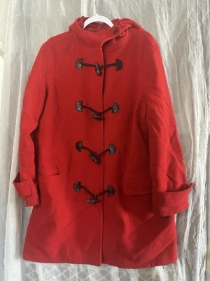 Abrigo Chaps Rojo Con Palancas Negras Talla XL Foto 1 de 4