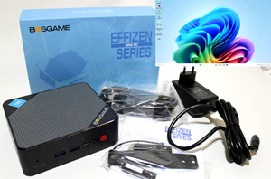 *Neu* Intel N95 Mini PC NUC Bosgame B95 256 GB NVMe SSD 8 GB RAM Windows 11 Pro - Bild 1 von 18
