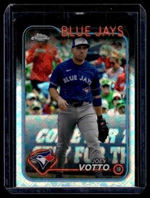 2024 Topps Chrome Logofractor Joey Votto Toronto Blue Jays #171 - Image 1 of 2