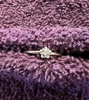 Auténtico Pandora Celestial Brillante Estrella Solitario Anillo Talla 8 925 Ale Foto 1 de 4