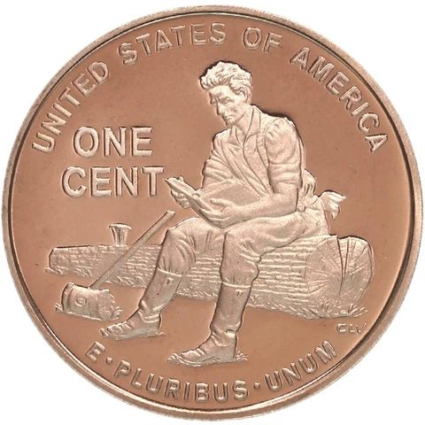 2009 S Lincoln Formative Years Cent #2 Proof Penny Cover