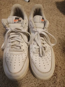 Nike Air Force 1 Low '07 LV8 'Just Do It' - White BQ5361-100 Size 9 - Picture 1 of 6