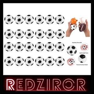 Party-Ready Mini Foam Sports Balls - 24 Colorful Stress Relief Toys for Kids - Picture 1 of 4
