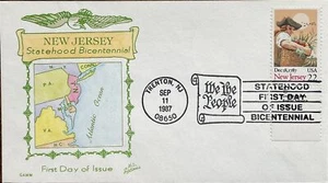  Handcolored by HI Swindell 2338 New Jersey Trenton NJ  - Bild 1 von 1