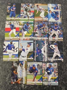 COMPLETE 15 CARD SET OF THE 2018 TOPPS NOWS OPENING DAY CHICAGO CUBS #303-317 - Picture 1 of 1