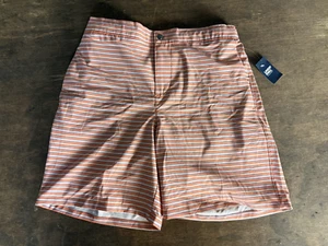 NEW LANDS END SUNSET SWIM SHORTS TRUNKS MENS SIZE SMALL - Picture 1 of 5