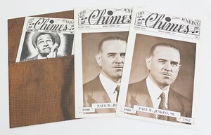 THE JENKINS CHIMES 1962-1963 3 issues Illustrated Music Theatre Plays Concerts + - Picture 1 of 3