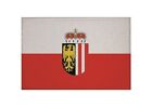 Naszywka Górna Austria Flaga Flaga Prasowanie Naszywka 9 x 6 cm